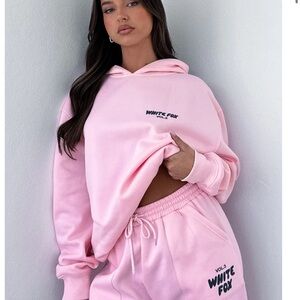 White Fox - Offstage Hoodie Posy Pink size XS/S
